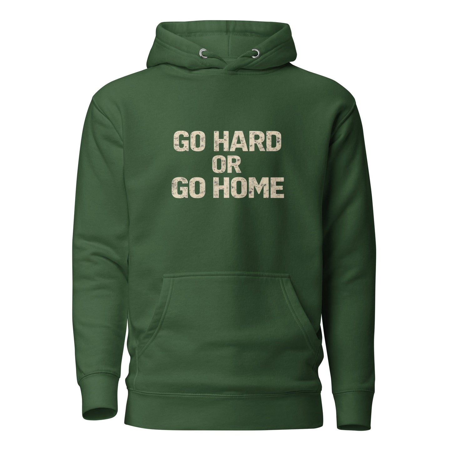 Go Hard or Go Home Mens Hoodie - Longshot Tactical