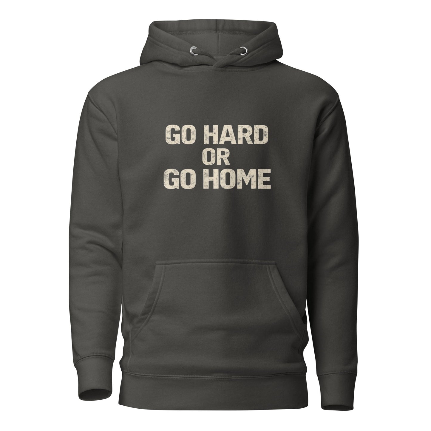 Go Hard or Go Home Mens Hoodie - Longshot Tactical