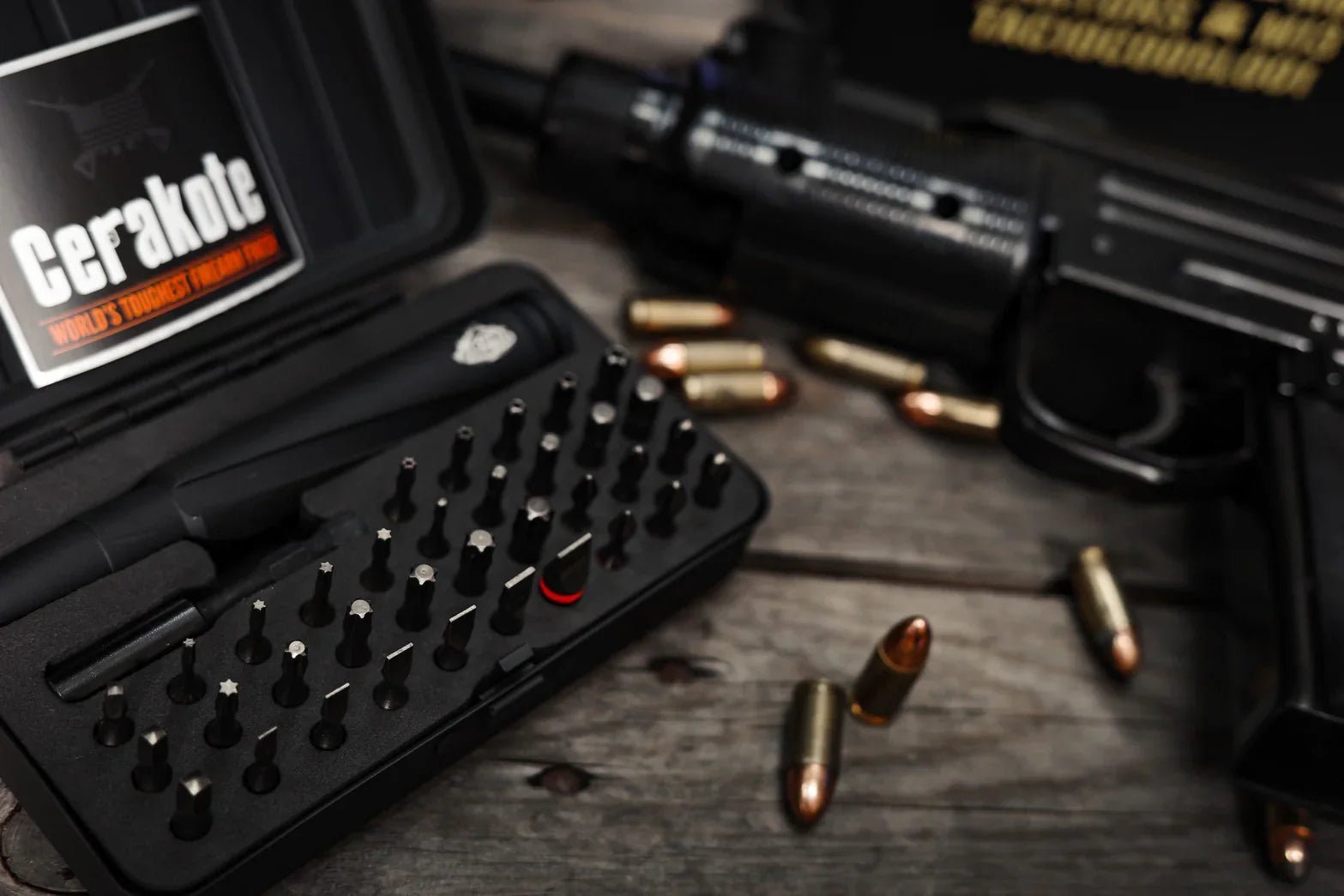 GPT .50 Caliber Bullet Style 37 in 1 Standard Size Screwdriver Set (Various Colours) - Longshot Tactical