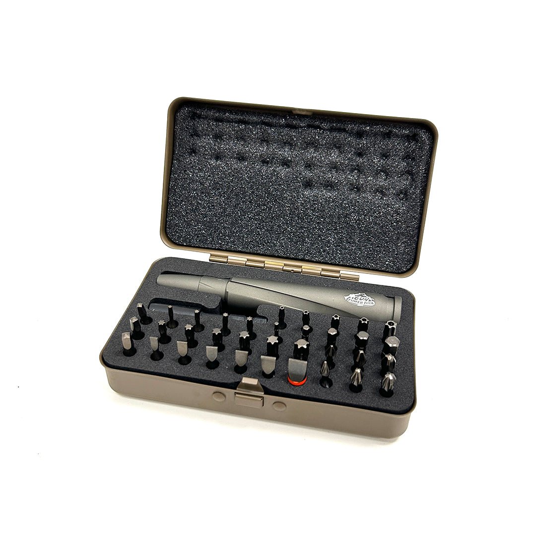 GPT .50 Caliber Bullet Style 37 in 1 Standard Size Screwdriver Set (Various Colours) - Longshot Tactical
