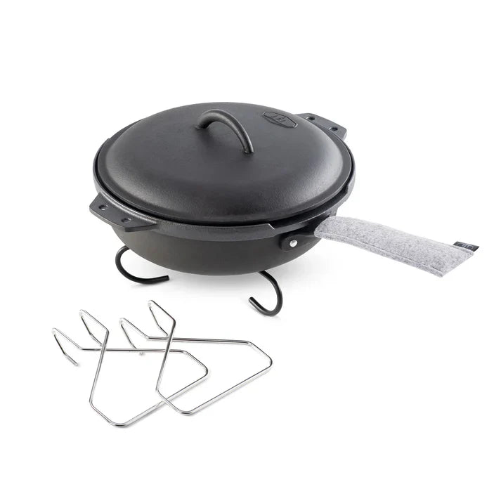 GSI Outdoors Guidecast 10" Cast Iron Cookset - Longshot Tactical