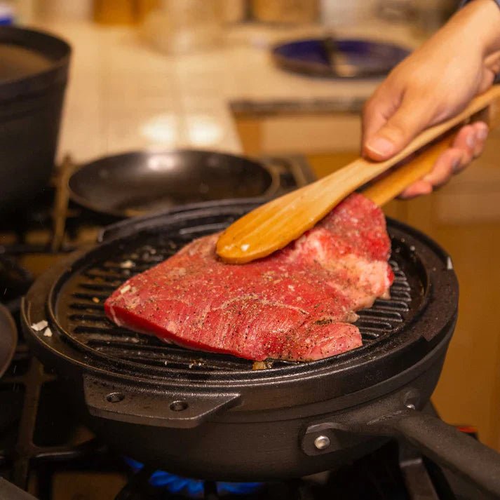 GSI Outdoors Guidecast 10" Cast Iron Cookset - Longshot Tactical