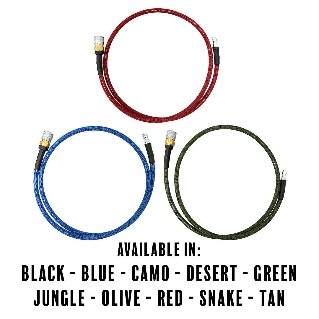 High Pressure Airsoft Custom HPA line (36" - 10 Colours) - Longshot Tactical