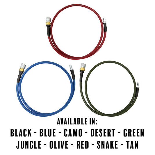 High Pressure Airsoft Custom HPA line (36" - 10 Colours) - Longshot Tactical