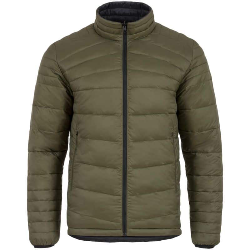 Highlander Reversible Down Jacket, Black and Olive (Various sizes) - Longshot Tactical