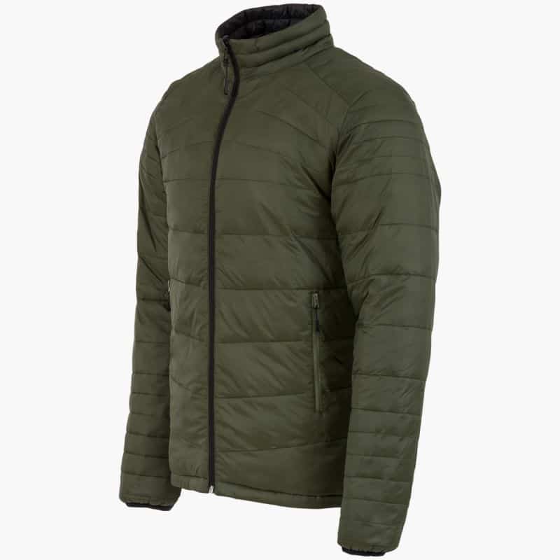 Highlander Reversible Down Jacket, Black and Olive (Various sizes) - Longshot Tactical