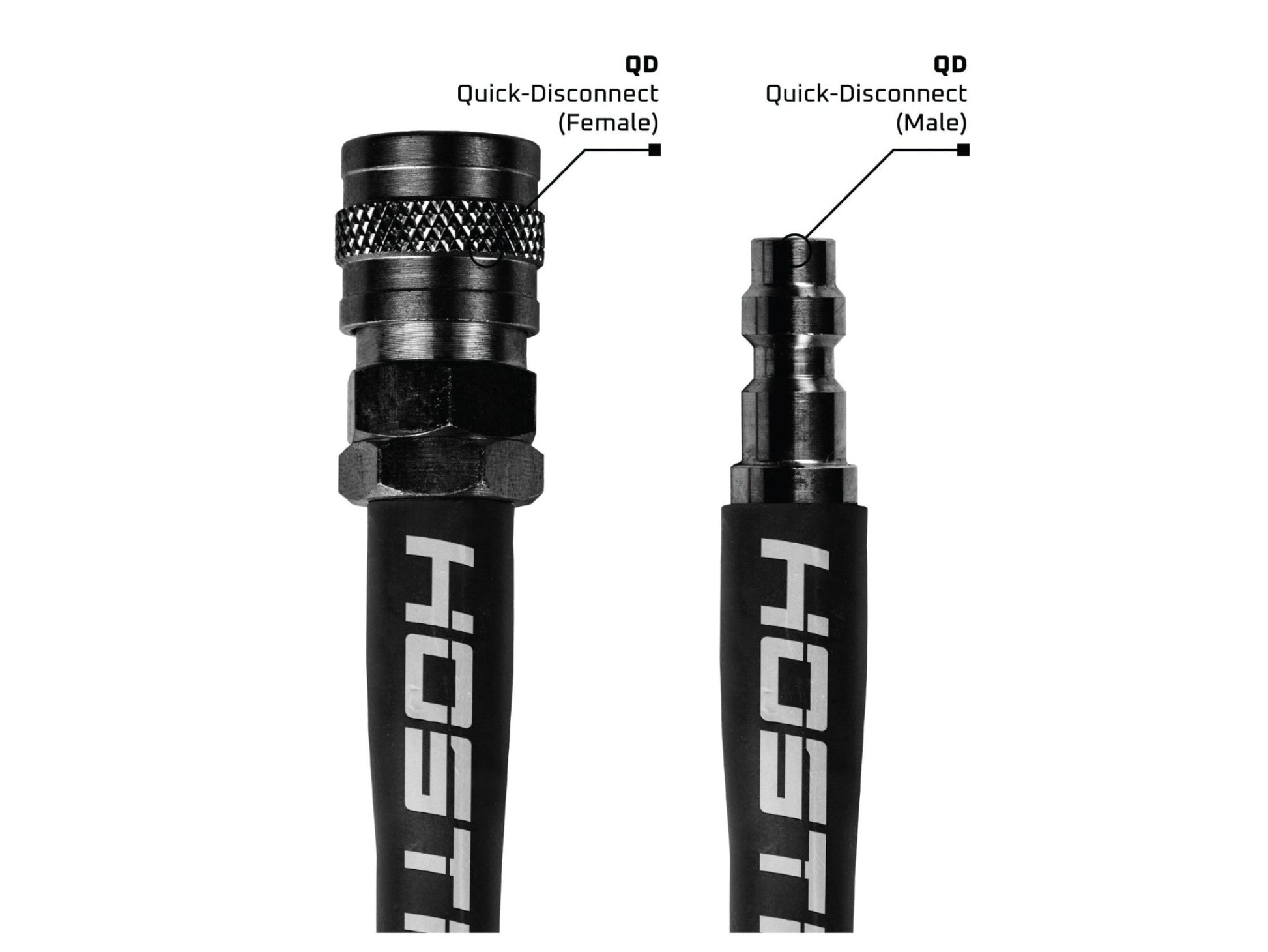 HK Army Hostile AWS Flex Remote Line 42" Hose - Longshot Tactical