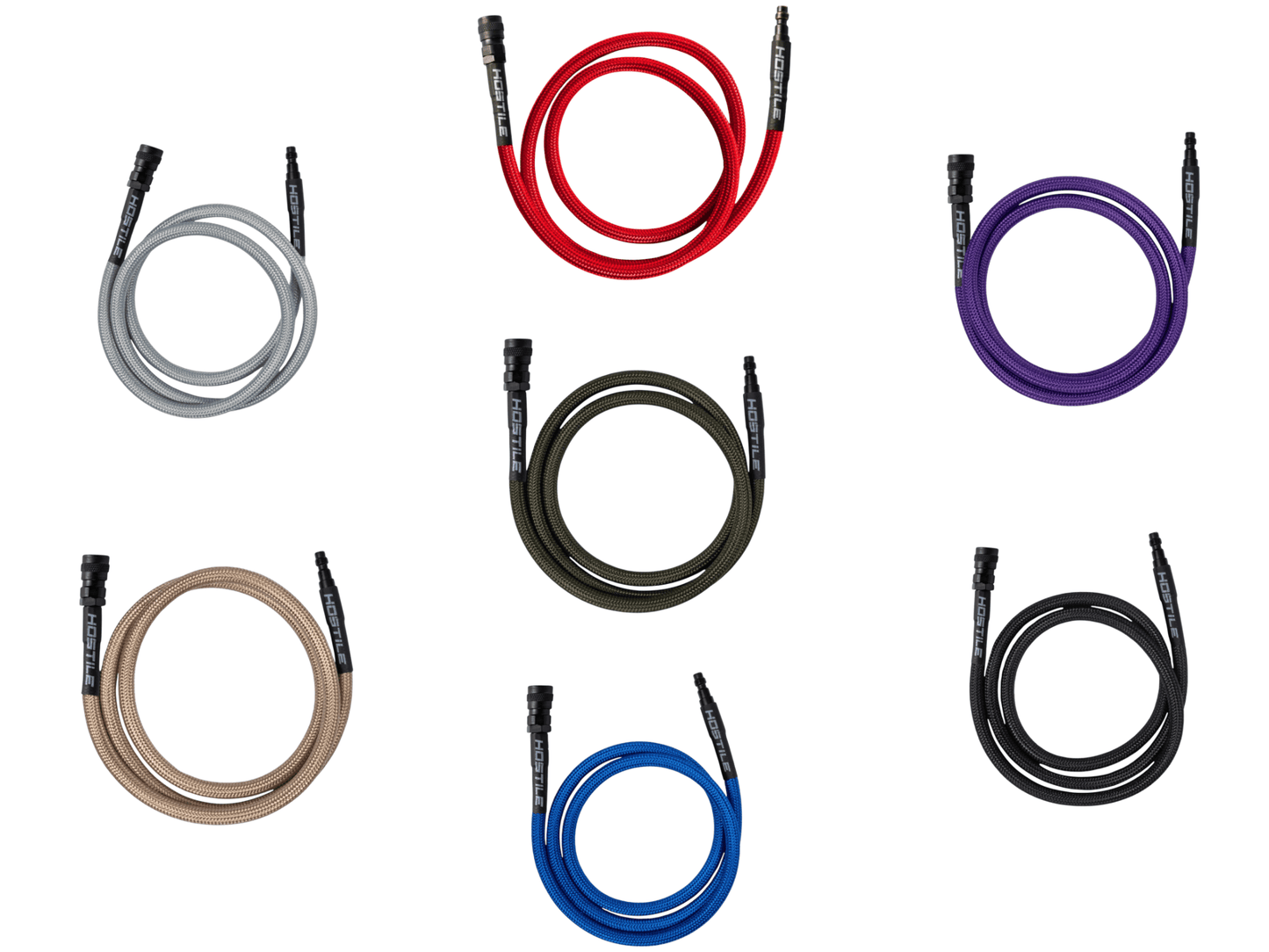 HK Army Hostile AWS Flex Remote Line 42" Hose - Longshot Tactical