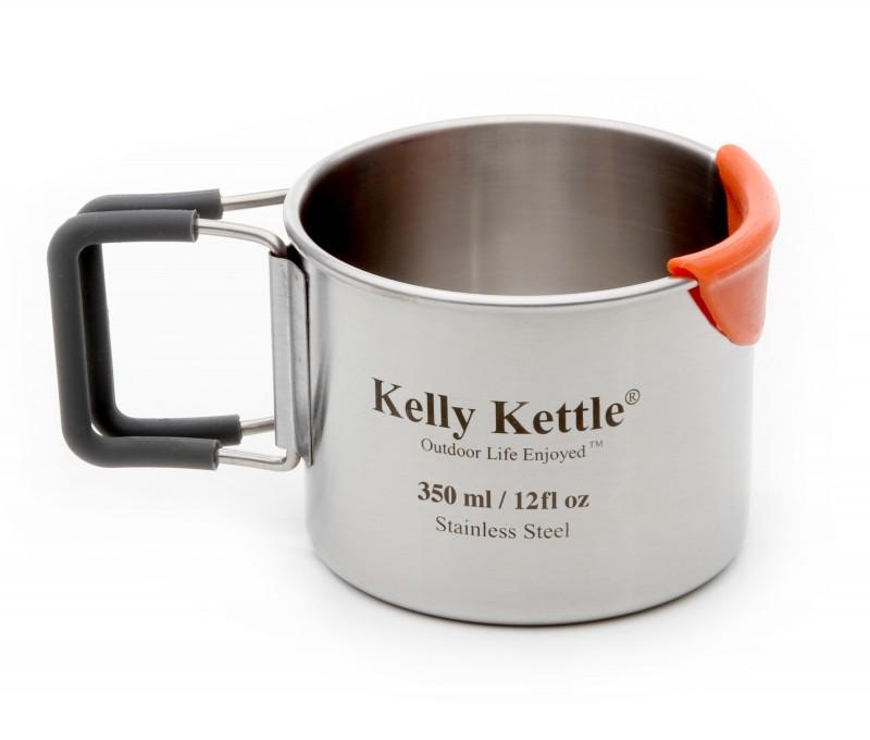 Kelly Kettle Trekker' Kit Fire Kettle and Stove (Stainless Steel) - Longshot Tactical