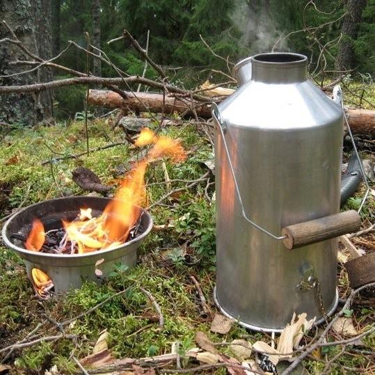Kelly Kettle Ultimate 'Base Camp' Kit (Stainless Steel) - VALUE DEAL - Longshot Tactical