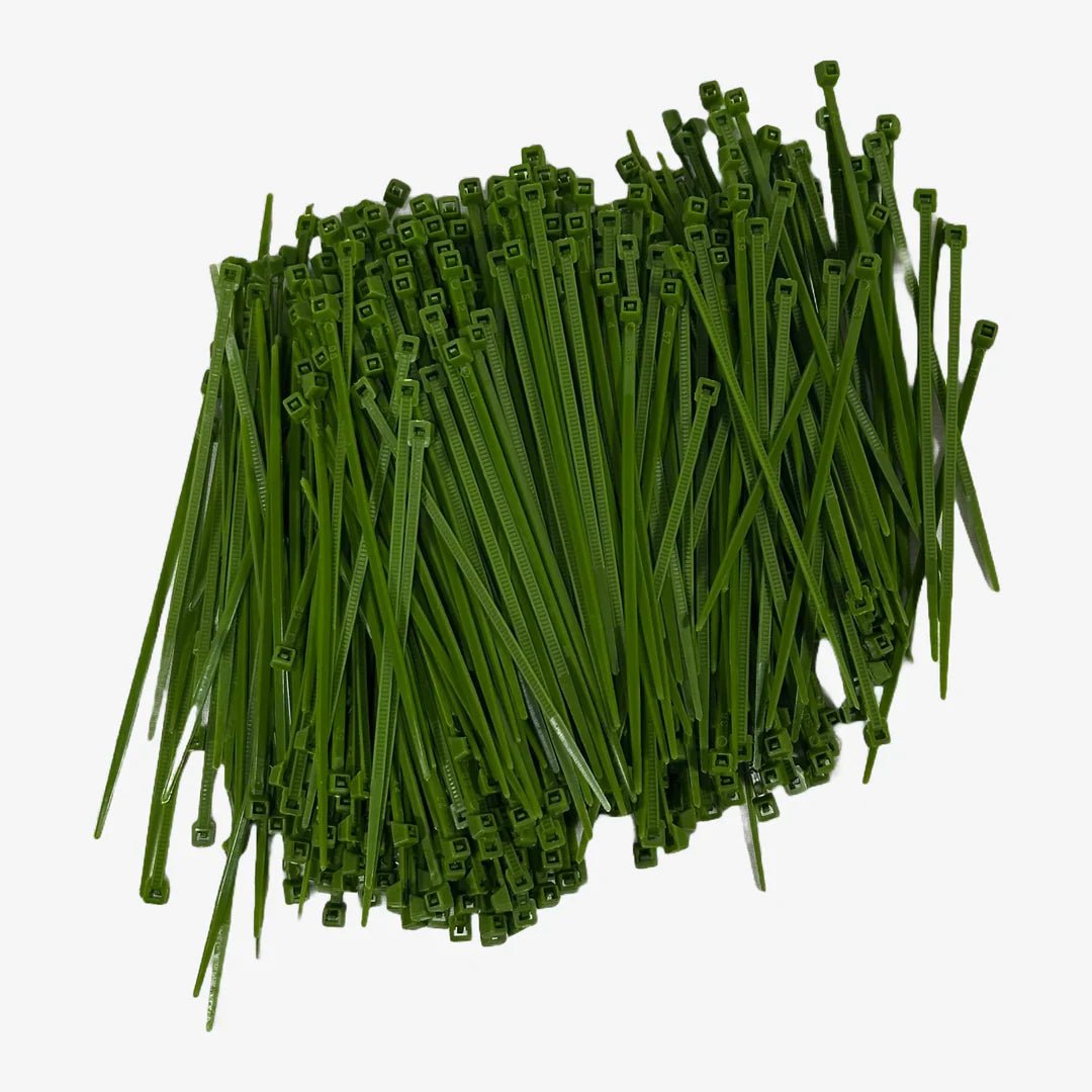 KMCS Cable Ties 500pcs - Green - Longshot Tactical