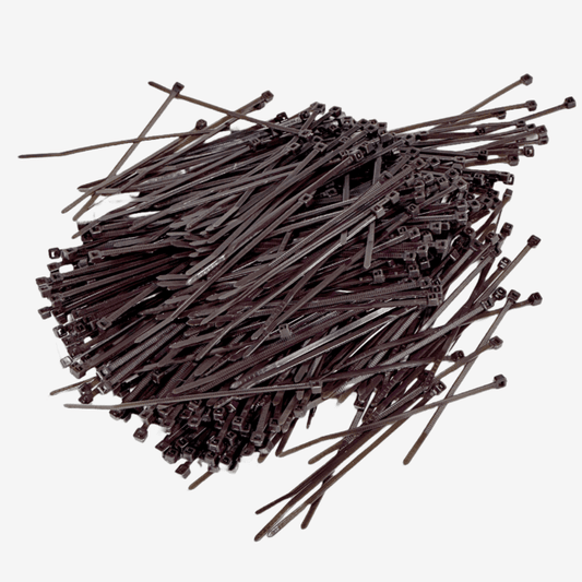 KMCS Cable Zip Ties Brown 500 pcs - Longshot Tactical