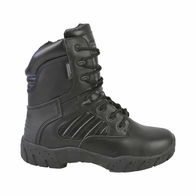 Kombat UK Leather Tactical Pro Boots 8" - Black - Longshot Tactical