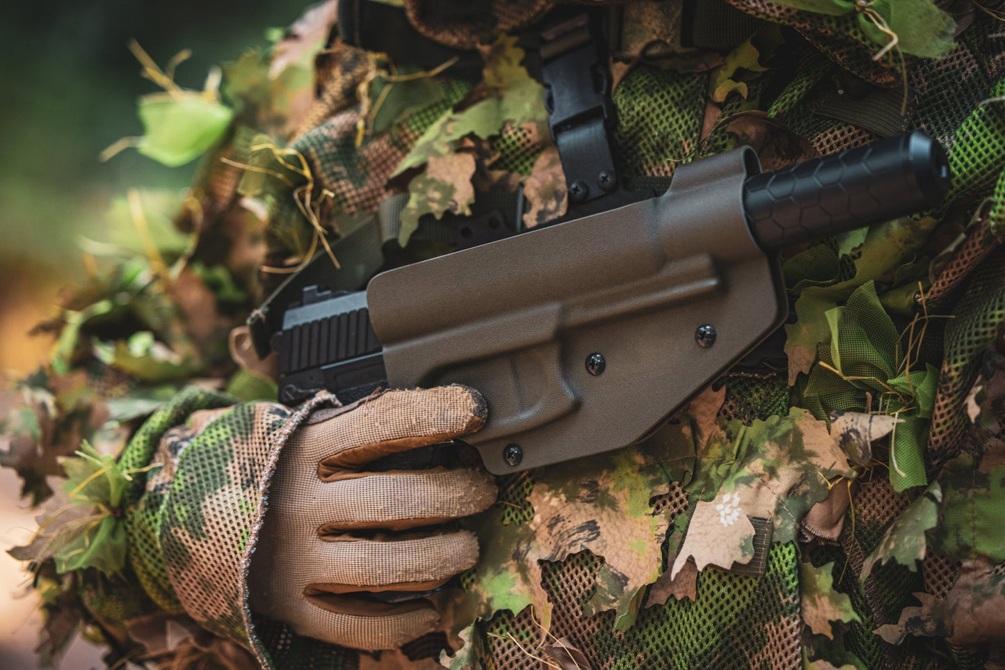 Laser Cut Chest Holster Mount - Longshot Tactical