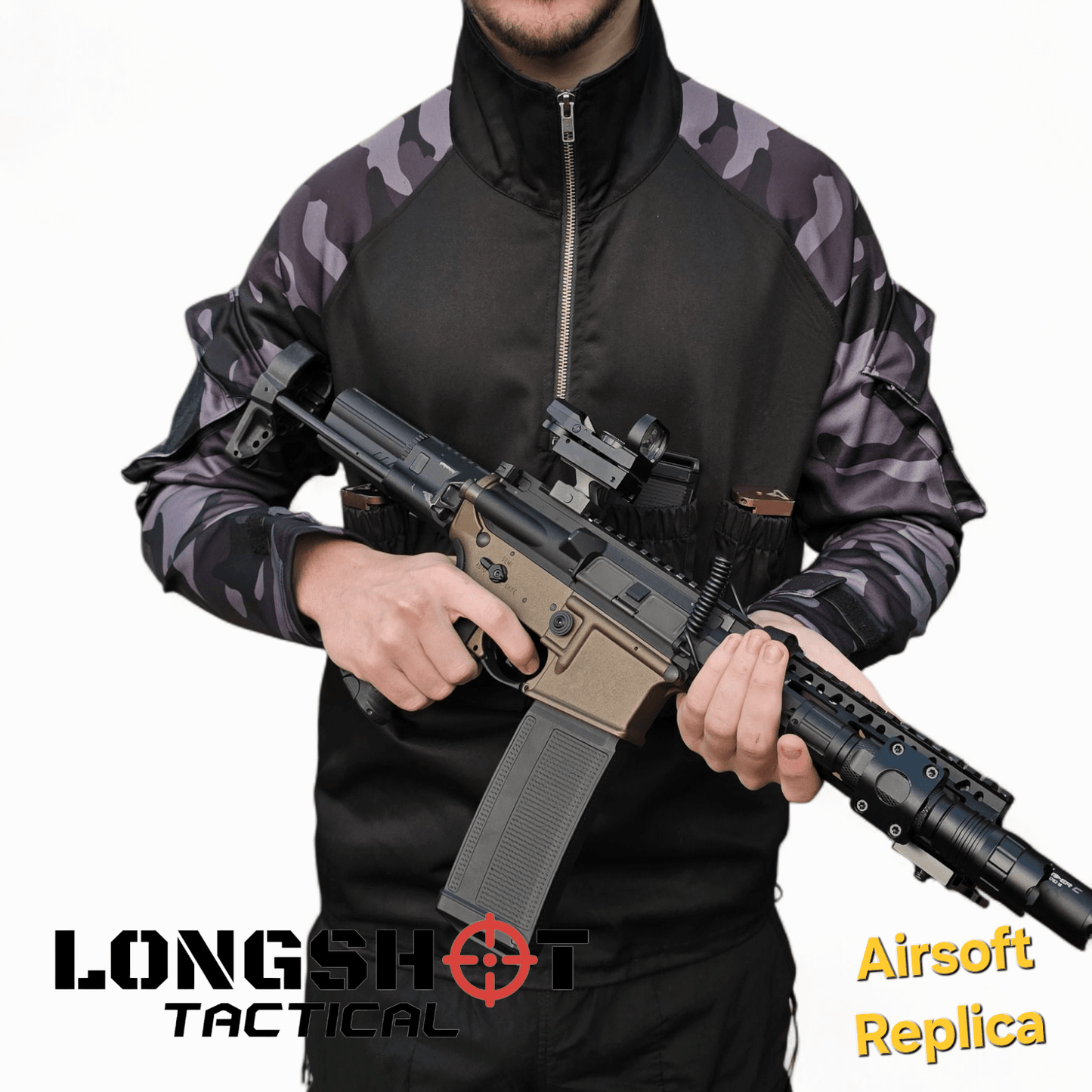 Longshot Tactical Airsoft CQB Combat Jacket - Longshot Tactical