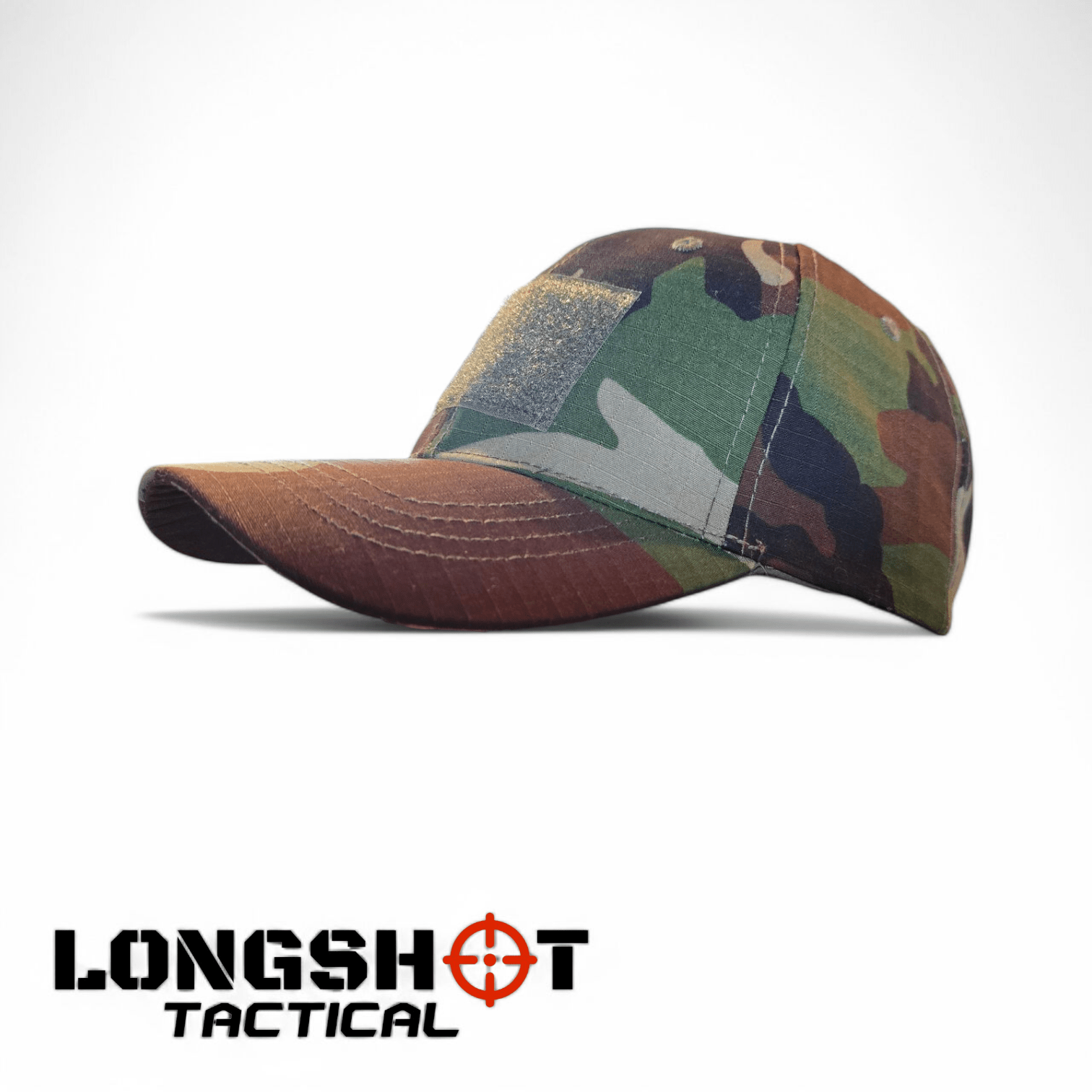 Longshot Tactical Baseball Cap - DPM style woodland camo - Longshot Tactical