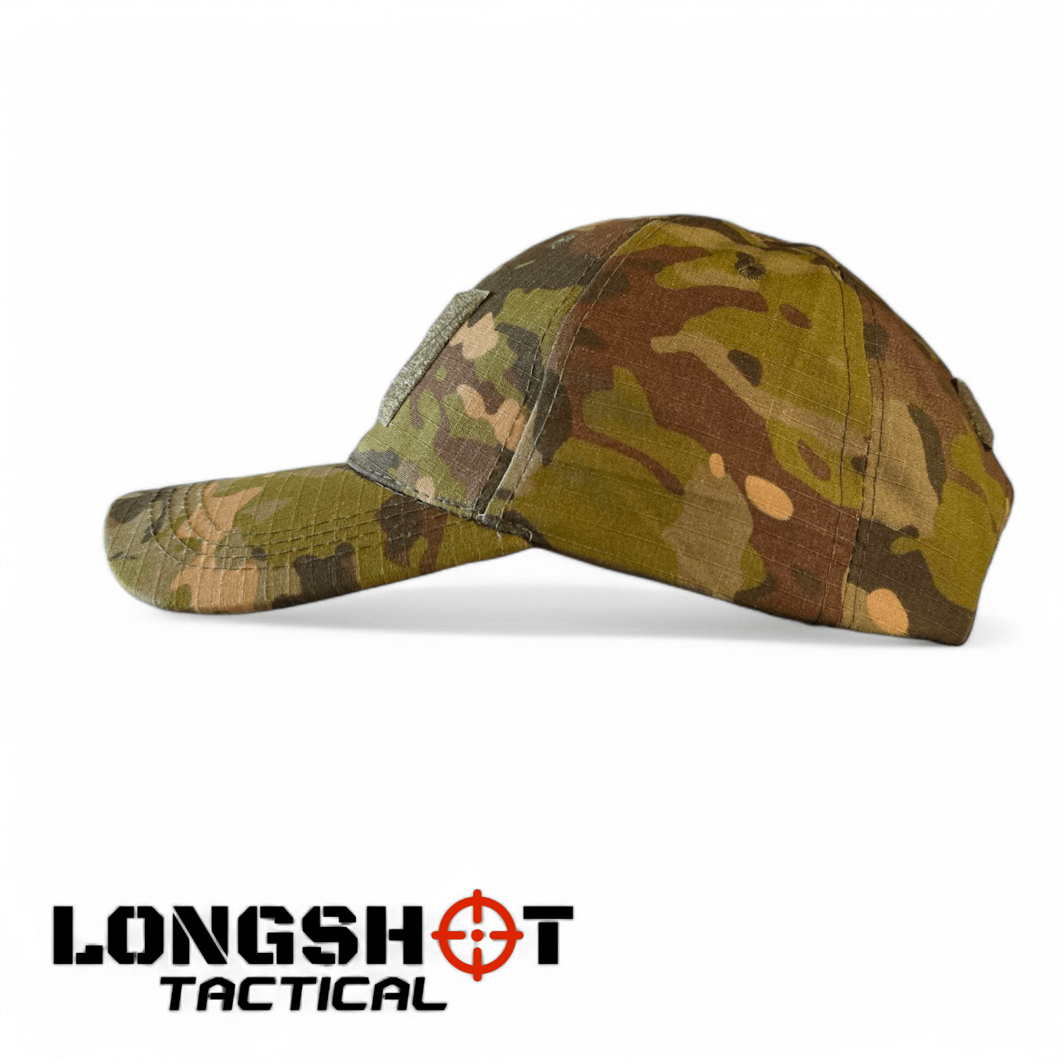 Longshot Tactical Baseball Cap Woodland Camo - Longshot Tactical