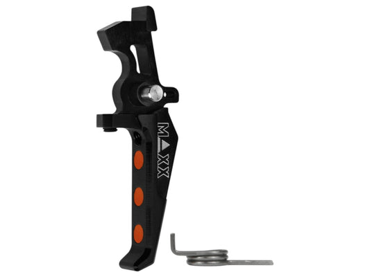 Maxx CNC Trigger - Style E - Black - Longshot Tactical