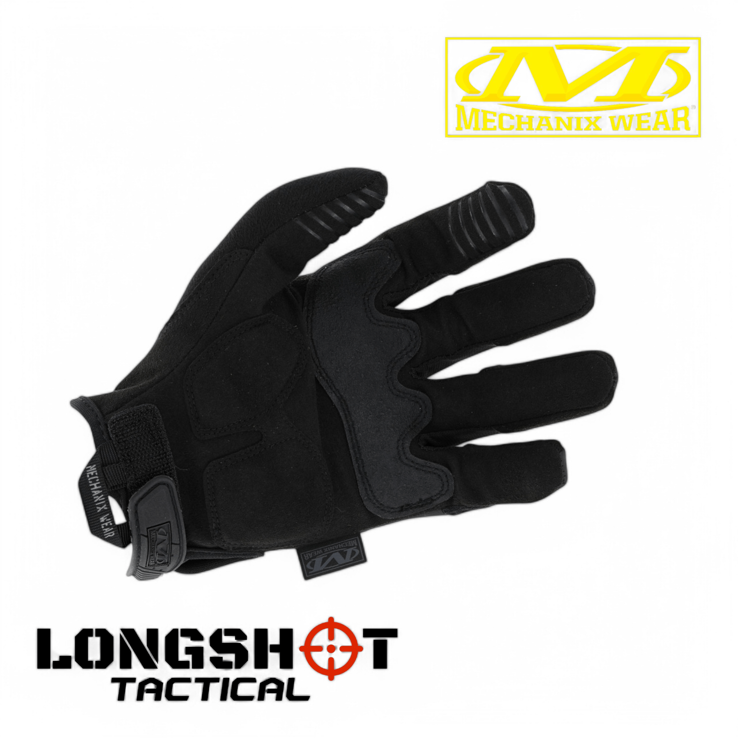 Mechanix M - PACT Black Airsoft Gloves - Longshot Tactical