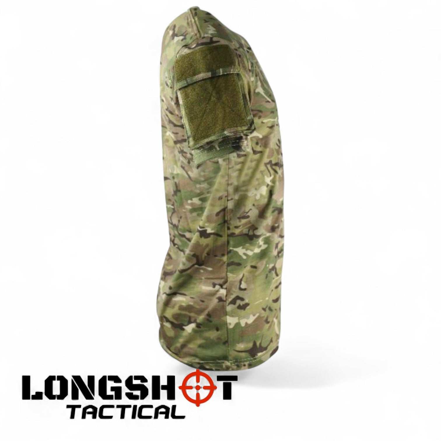 Mens Camo Tactical T-Shirt - Longshot Tactical