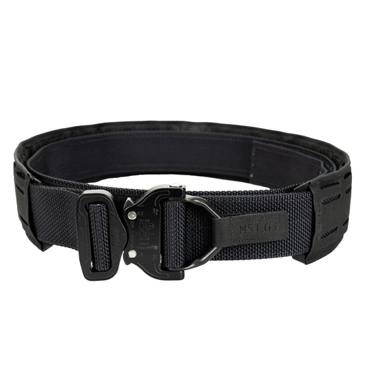 MST Laser Cut Gen 3 War Belt Black - Longshot Tactical