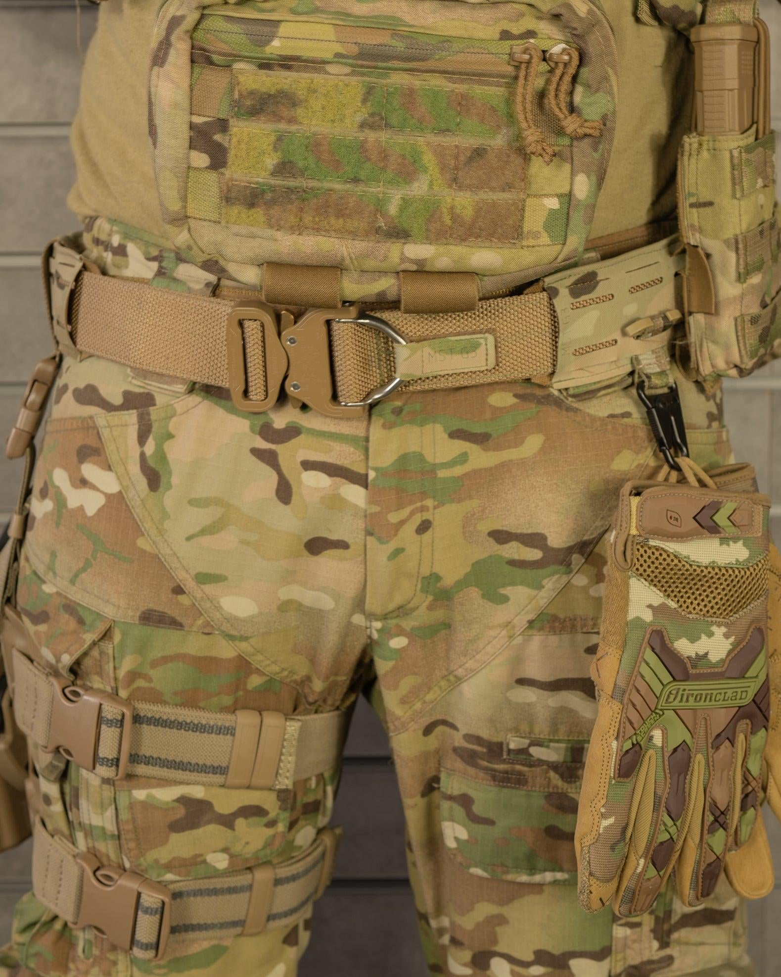 MST Laser Cut Gen 3 War Belt Ranger Green - Longshot Tactical