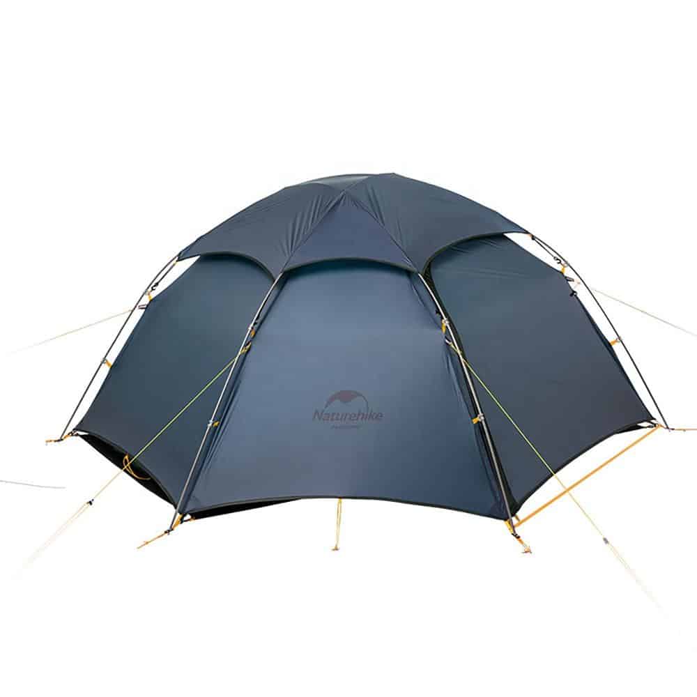 Naturehike Cloud Peak 2 man Tent 4 seasons 15D – Blue With Mat - Longshot Tactical