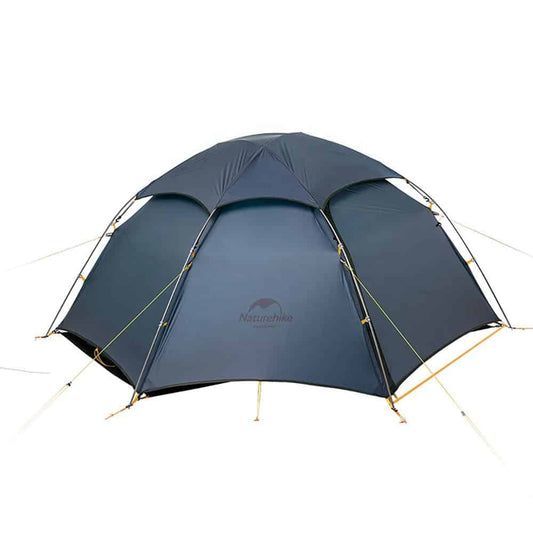 Naturehike Cloud Peak 2 man Tent 4 seasons 15D – Blue With Mat - Longshot Tactical