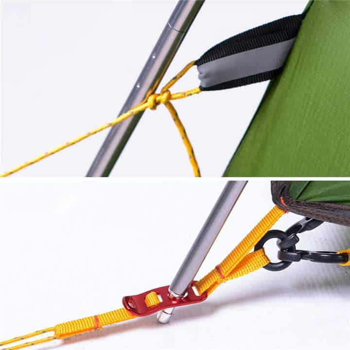 Naturehike Cloud Peak 2 - Man Tent (Green) T DOOR (Limited Run) - Longshot Tactical