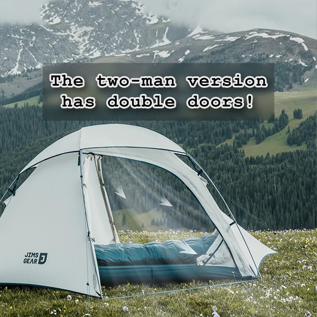 Naturehike Jims Gear Bealock Backpacking Tent (1 or 2 man) - Longshot Tactical