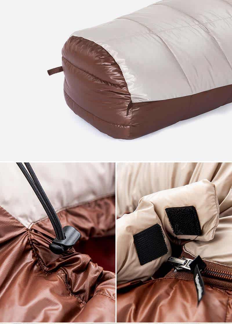 Naturehike Snowbird Mummy duck down winter Sleeping Bag (Various Sizes and Ratings ) - Longshot Tactical