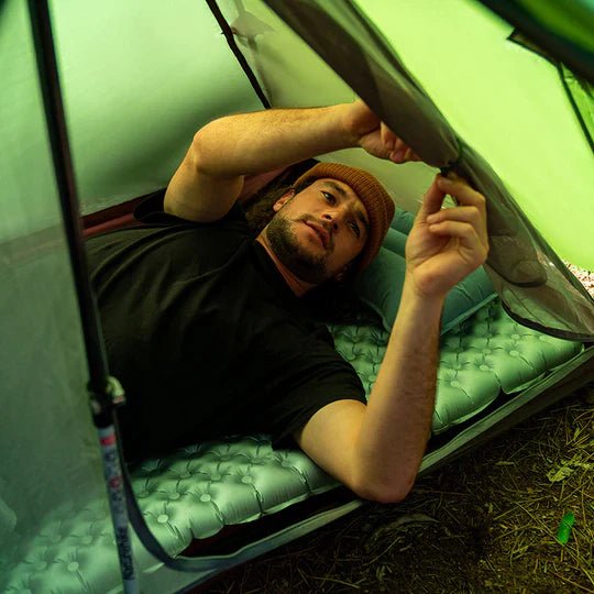 Naturehike Spire Hiking 1 Person Ultralight Camping Tent Green Full Kit - Longshot Tactical