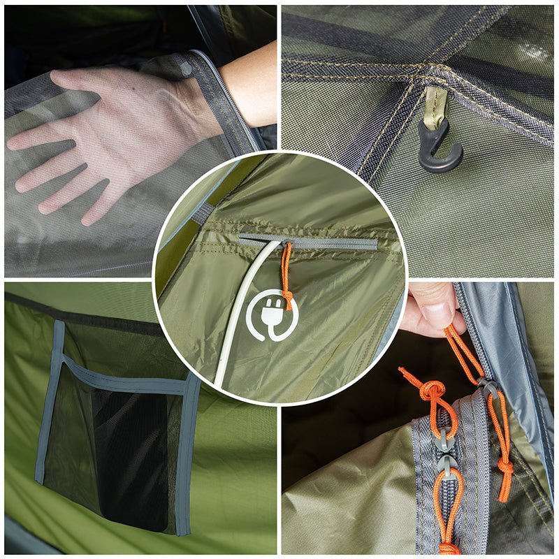 Night Cat 3 - 4 Person Double Layer Tent - Longshot Tactical