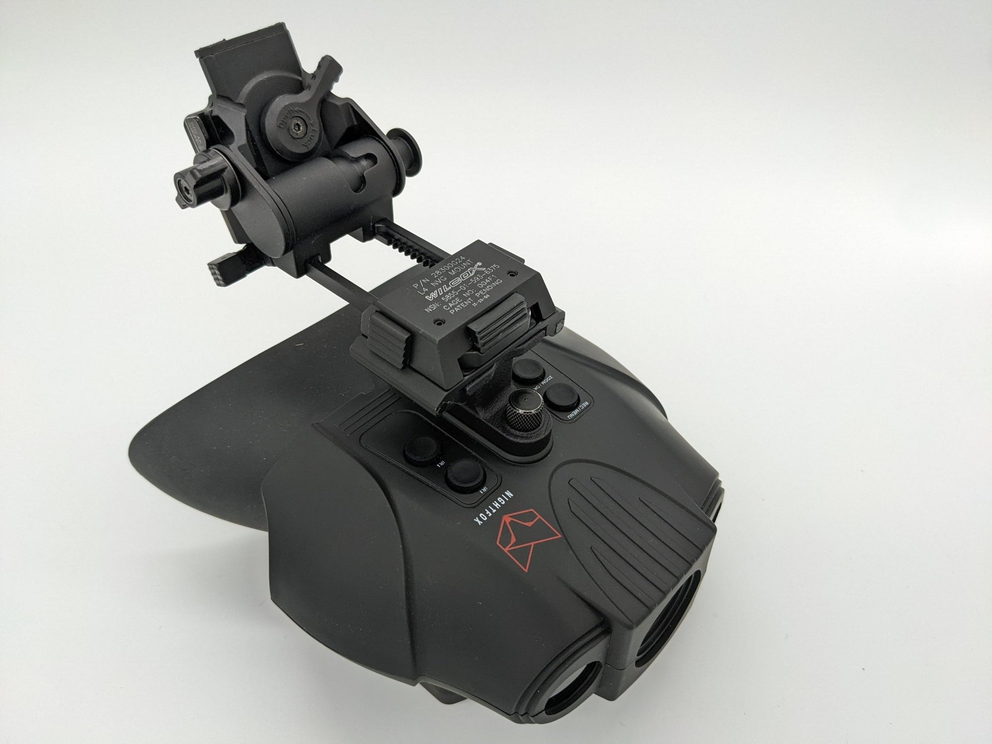 Nightfox Click Dovetail Helmet Adaptor for Nightfox Cape - Longshot Tactical