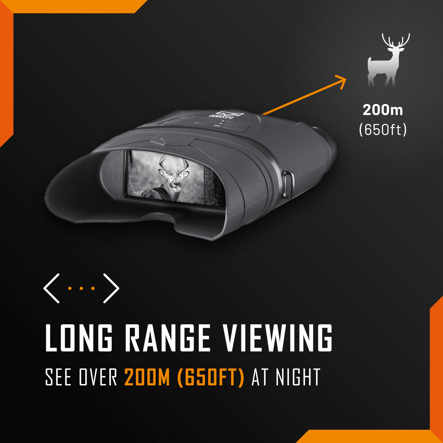 Nightfox Corsac 2 Night Vision Binoculars - Longshot Tactical