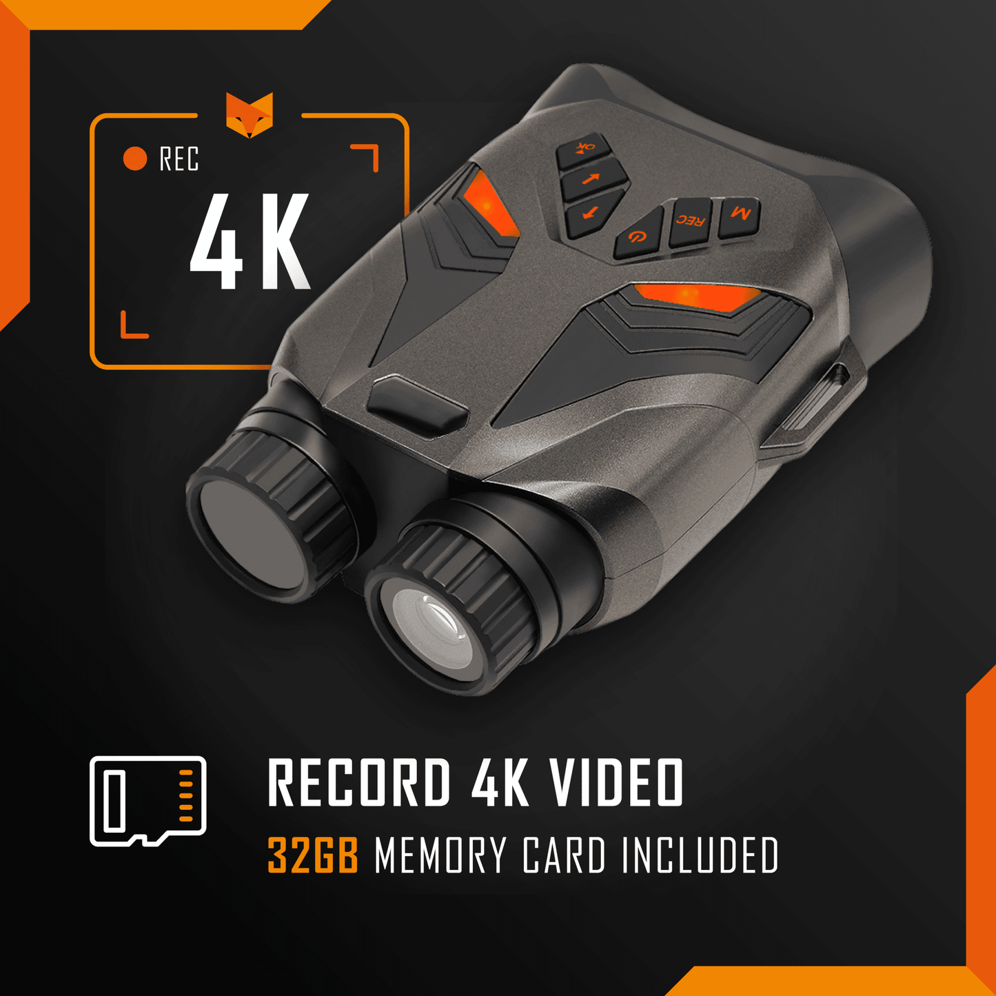 Nightfox Ember Night Vision Binoculars - Longshot Tactical