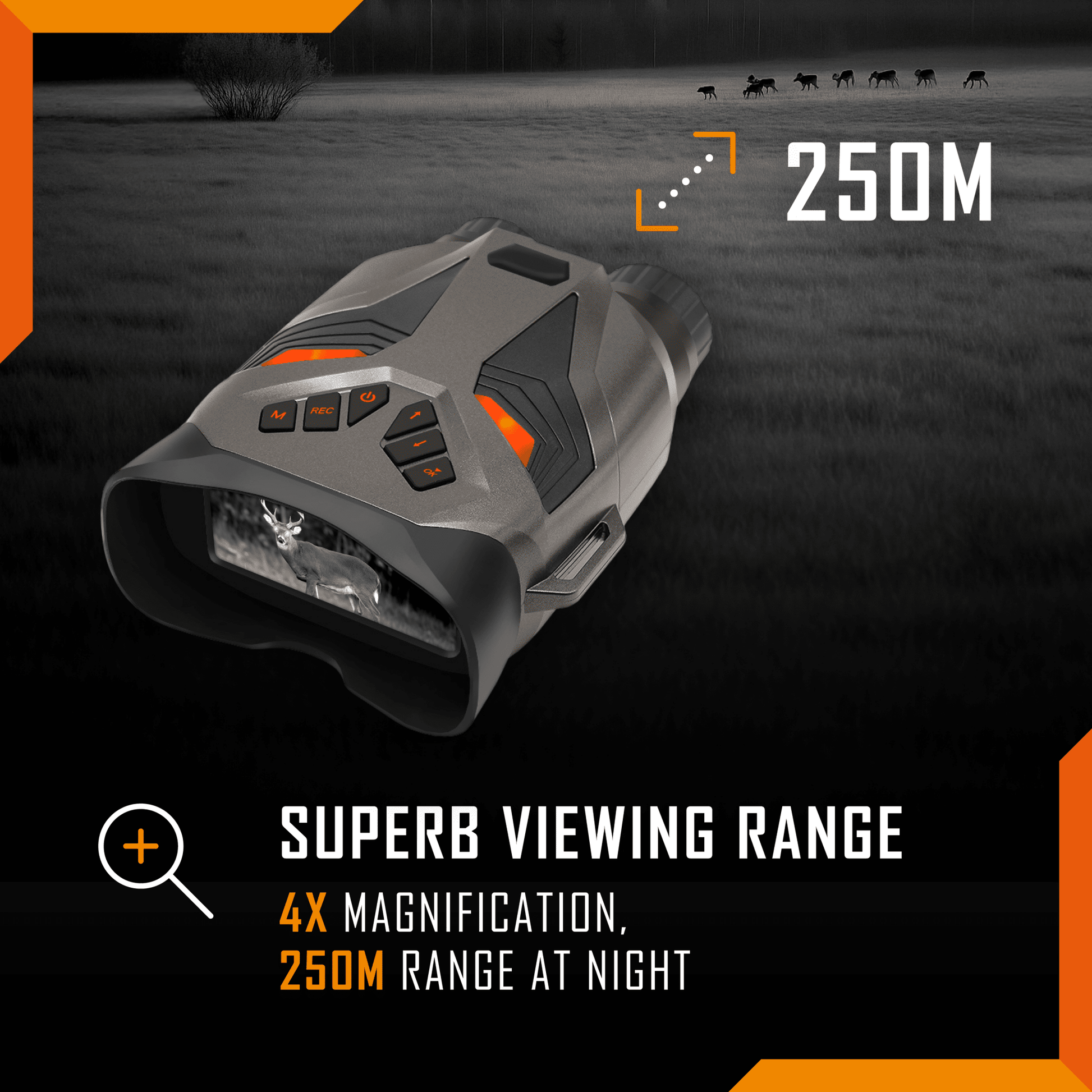 Nightfox Ember Night Vision Binoculars - Longshot Tactical