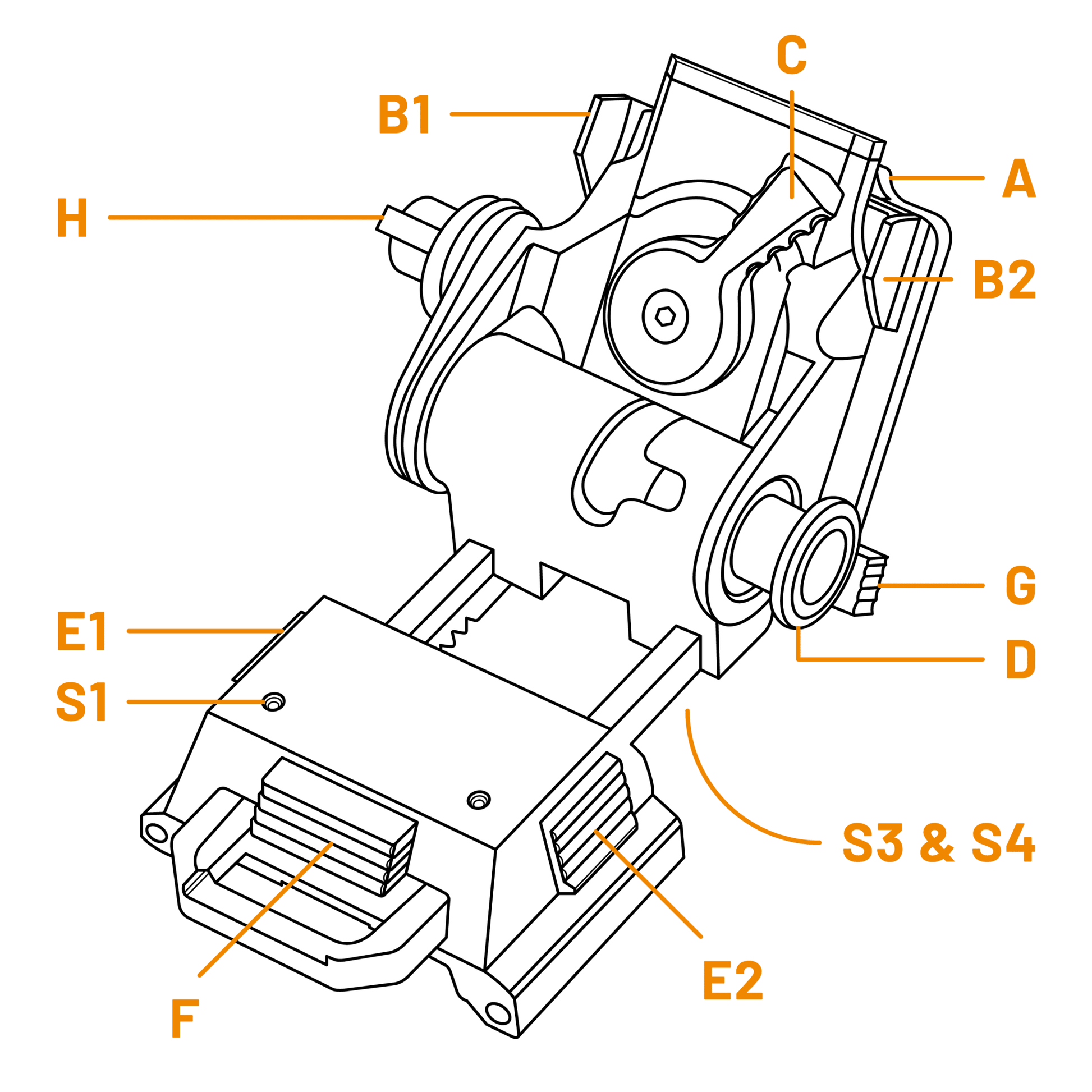 Nightfox N247 Helmet mount - Longshot Tactical