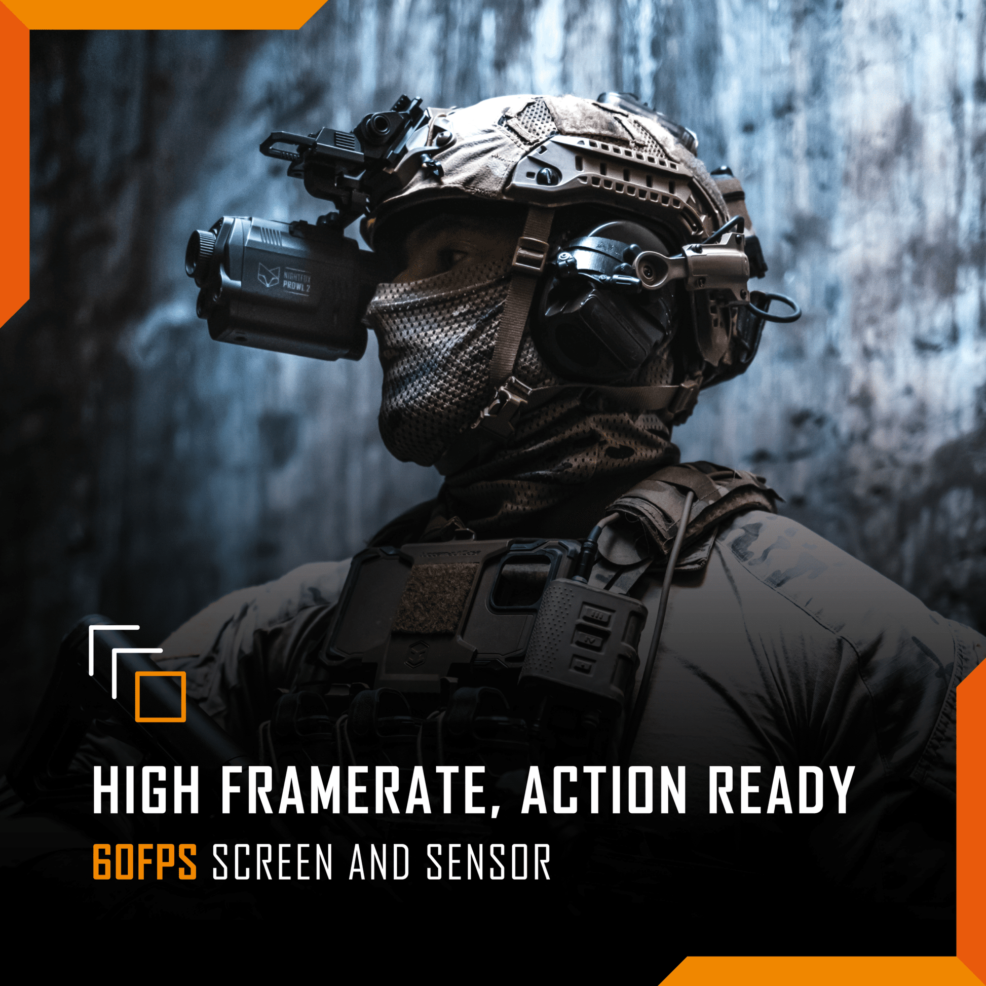 Nightfox Prowl 2 Monocular Night Vision Goggles - Longshot Tactical