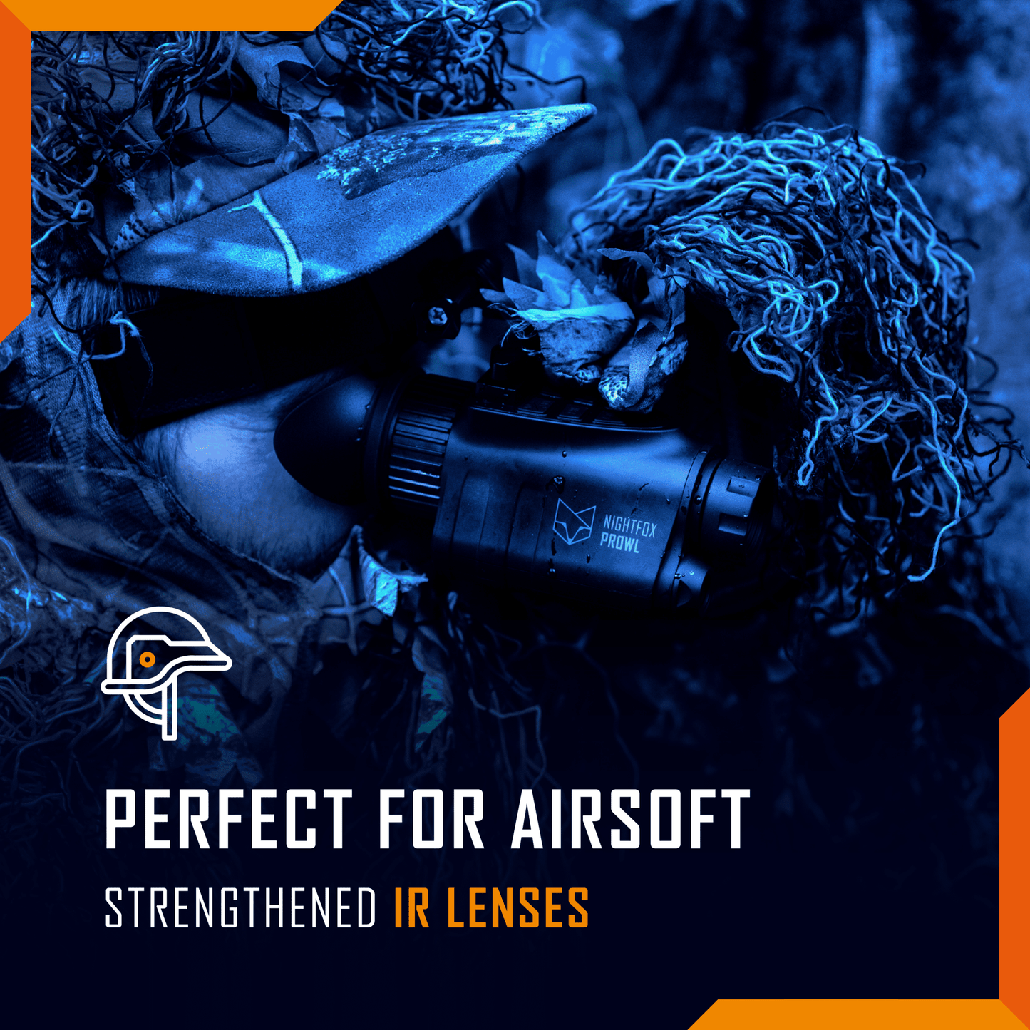 Nightfox Prowl Monocular Night Vision Goggles - Longshot Tactical