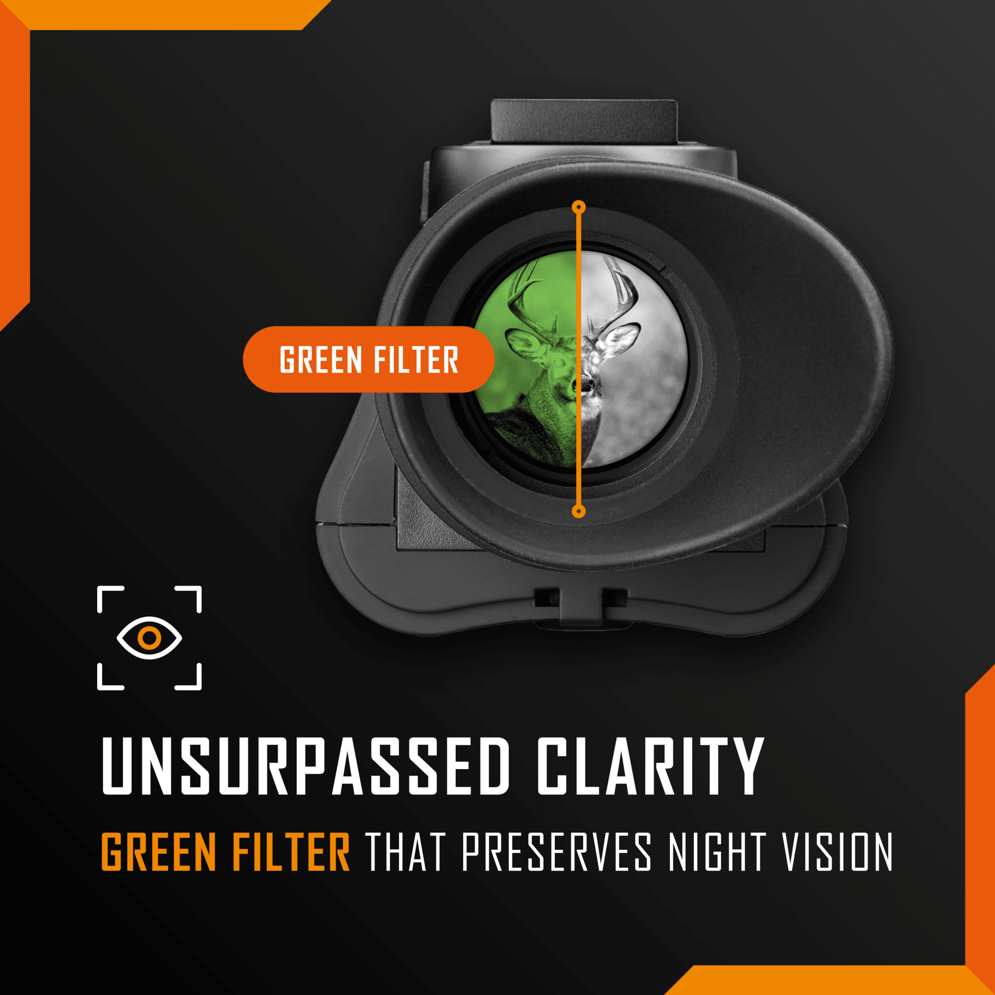 Nightfox Prowl Monocular Night Vision Goggles - Longshot Tactical