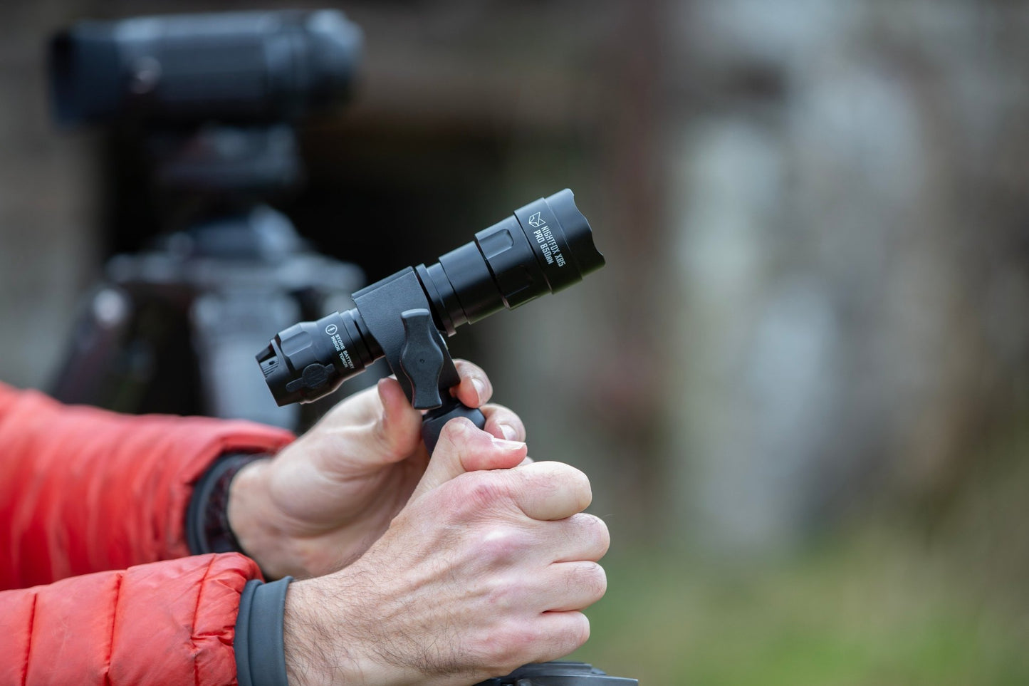 Nightfox Rugged Torch Tripod Mount - Longshot Tactical