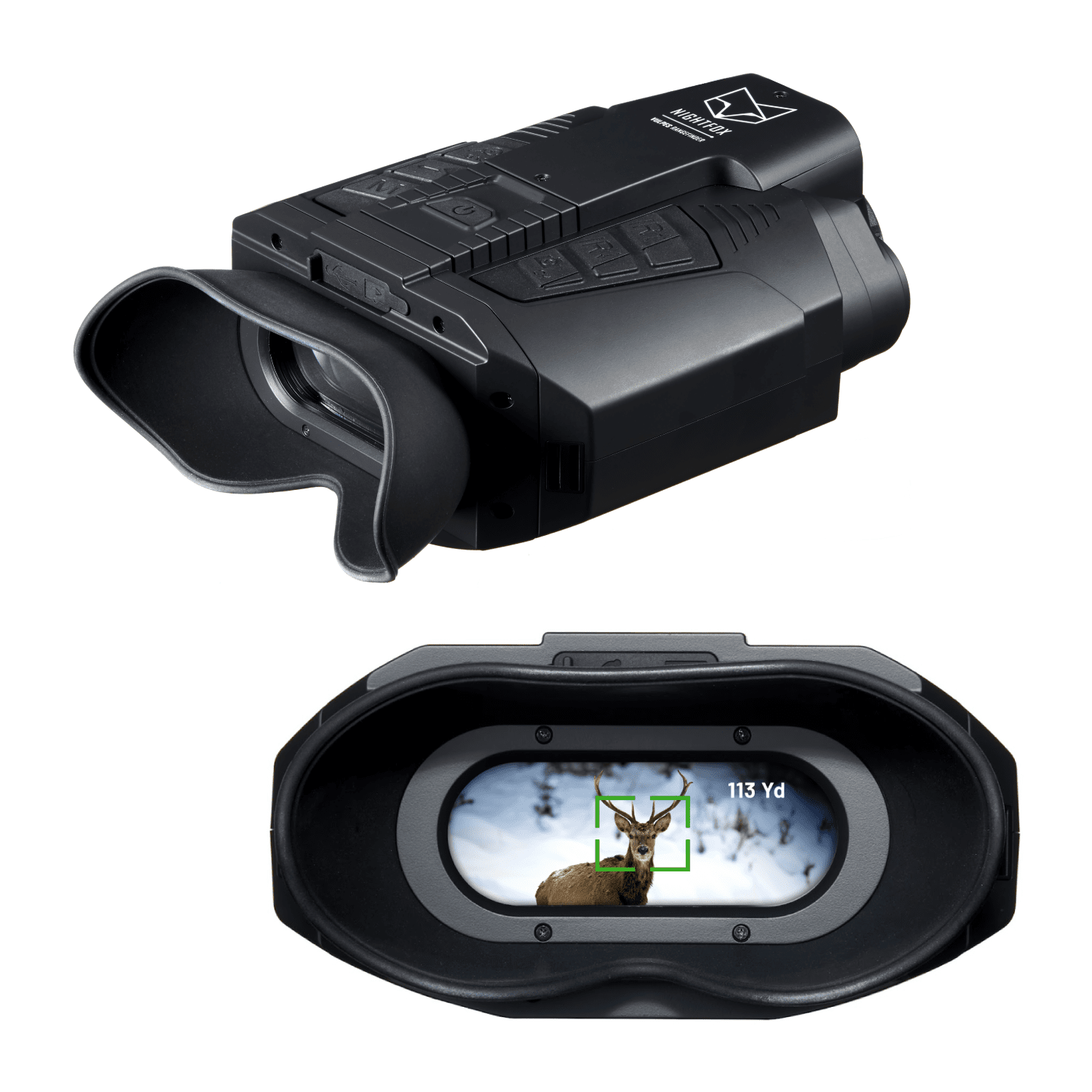 Nightfox Vulpes HD Rangefinder Night Vision Binocular - Longshot Tactical