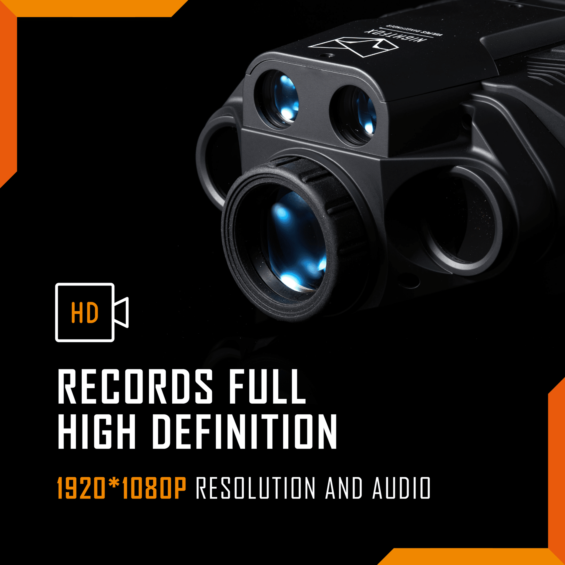 Nightfox Vulpes HD Rangefinder Night Vision Binocular - Longshot Tactical