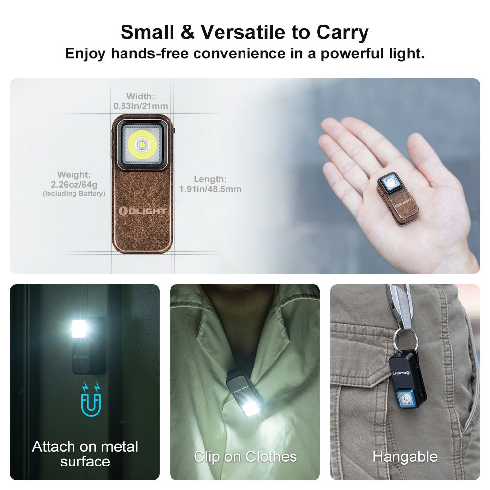 O Light Oclip Clip Light with White and Red Light - Longshot Tactical