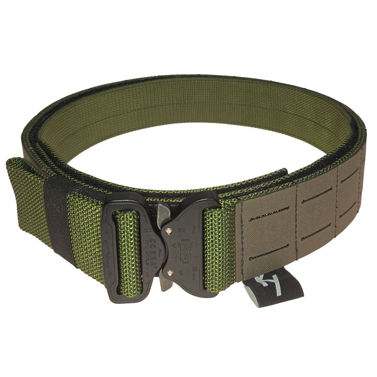 OD Green Kydex Customs 2" Shooter Belt - Longshot Tactical