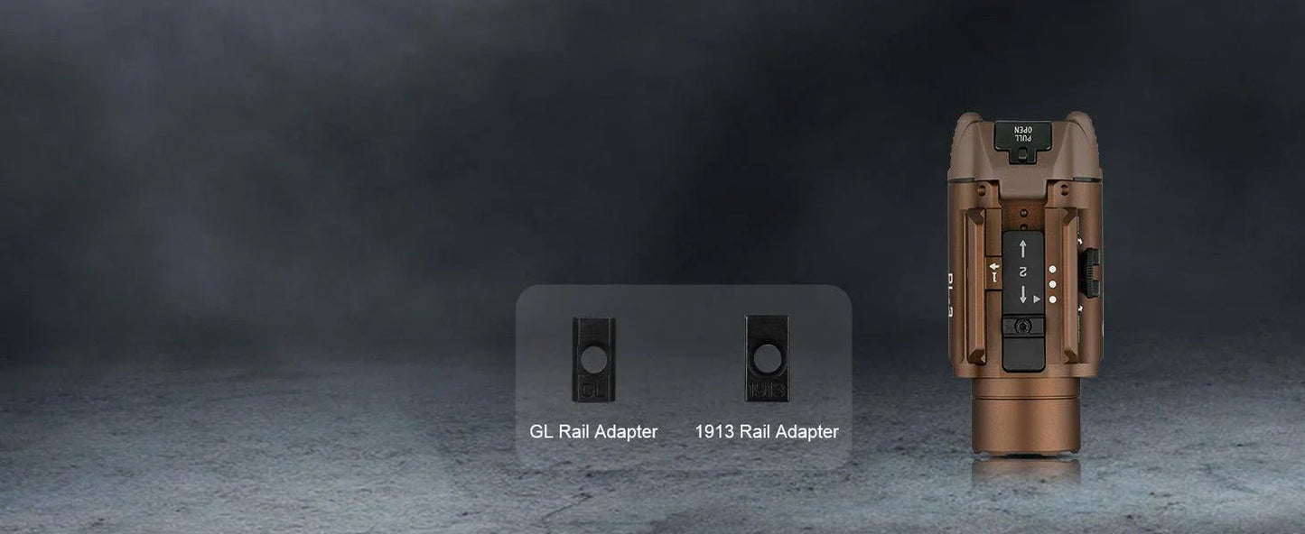 Olight PL - 3S Valkyrie Rail Mountable LED Torch - Tan - Longshot Tactical