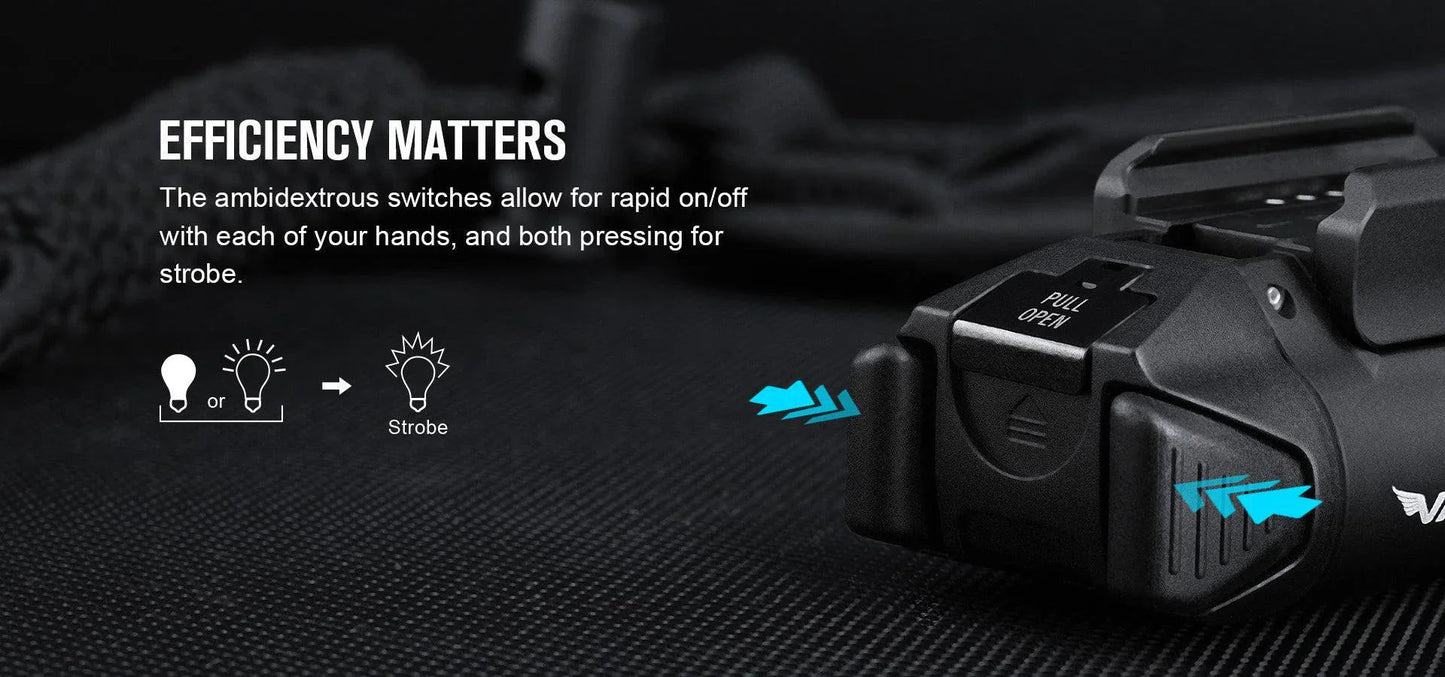 Olight PL - 3S Valkyrie Rail Mountable LED Torch - Tan - Longshot Tactical