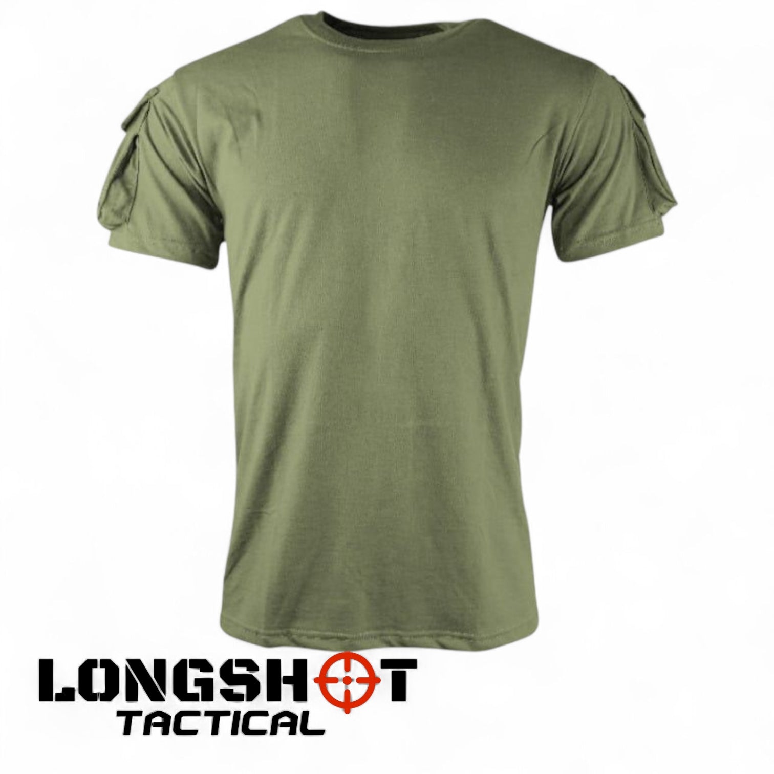 Olive Green Tactical T-Shirt - Longshot Tactical