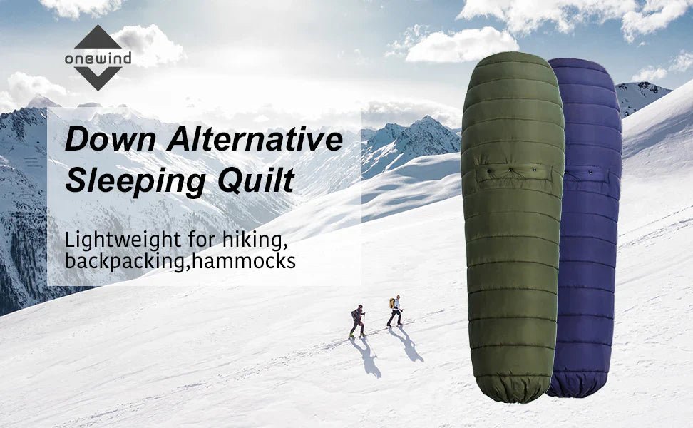 Onewind Hammock Topquilt Poncho (2 °C - 10 °C) - Large - Longshot Tactical